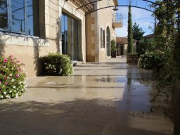 Burgundy Fleury Antique Paving